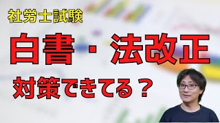 【社労士試験】白書対策と法改正対策に焦っていませんか？「勉強時間が限られているからポイントだけを教えて」にお答えする『白書対策セミナー』『法改正対策セミナー』開催決定【2024年試験対策】 [upl. by Solomon]