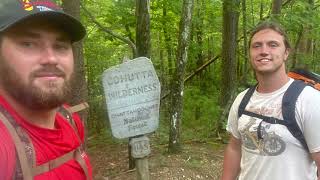 Cohutta Wilderness Conasauga River TrailJuly 2021 [upl. by Adanar]