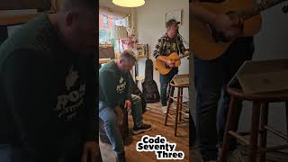 Acoustic jam with cajon  Stained Man by Code Seventy Three [upl. by Caplan]