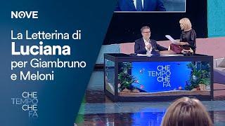 Che tempo che fa  La Letterina di Luciana Littizzetto per la Meloni e Giambruno  22 Ottobre [upl. by Athal]