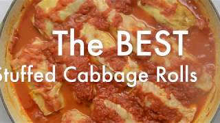 How to Make Stuffed Cabbage Rolls [upl. by Anaujait]