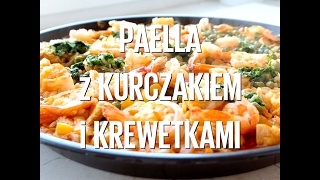 Paella z kurczakiem i krewetkami [upl. by Stauder46]