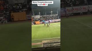 Nene Dorgelès et Karim Konaté en action 😂 [upl. by Eislehc190]