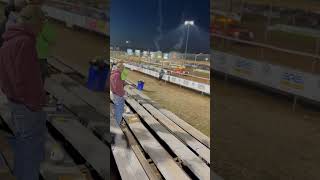 Lernerville Speedway 2023 Firecracker 100 4Wide Salute [upl. by Dogs378]