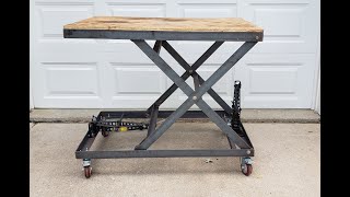 Scissor Lift Table [upl. by Ytsrik]