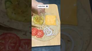 Roti Wrap rotiwrap shortsvideo viralshorts [upl. by Haididej]