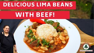 How to make Lebanese beef stew with fasolia lima beans [upl. by Lowry12]