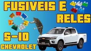 função dos fusiveis e reles da CHEVROLET S10 2012  2016 [upl. by Savdeep426]