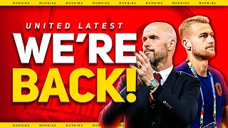 De Ligt TRANSFER Request Ten Hag TRANSFER Demand Man Utd Transfer News [upl. by Gerianna918]