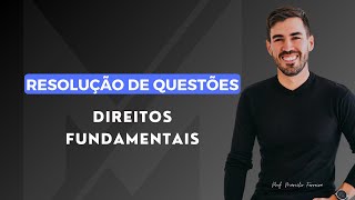 Direitos Fundamentais  Aula de Resolução de Questões  Prof Marcílio Ferreira [upl. by Eehc]