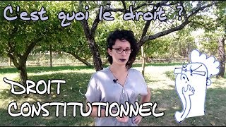 Droit Constitutionnel  Cest quoi le droit  3 [upl. by Eamaj945]