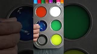 Colour mix 2 art colour colors colourmixing coloralphabets [upl. by Jump]