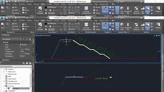 Civil3d custom material subassembly created using vbac [upl. by Irep944]