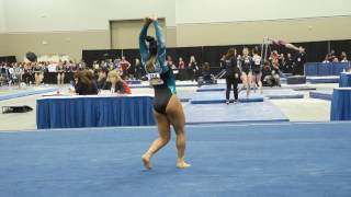 Dymiana Cox L10 Parkettes Floor 2017 Womens Junior Olympic Championships Junior F [upl. by Leifer78]