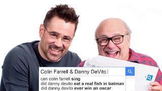 Colin Farrell amp Danny DeVito Answer the Webs Most Searched Questions  WIRED [upl. by Roger]