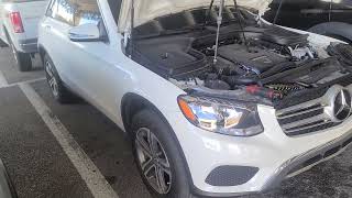 2019 MercedesBenz glc300 battery replacement [upl. by Lynnette438]