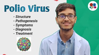 Poliomyelitis  Polio Virus  Virology  Microbiology bangla lecture [upl. by Nywg]