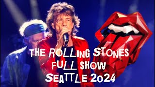 The Rolling Stones FULL SHOW Seattle Hackney Diamonds Tour May 15th 2024 [upl. by Kristien]