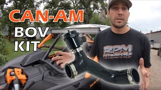 LOUDEST CanAm Turbo X3 Blow Off Valve EVER X3 XRC RR Gets A BOV [upl. by Anemix940]