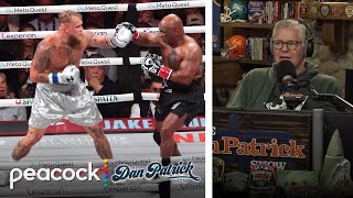 How real was the Jake Paul vs Mike Tyson boxing match  Dan Patrick Show  NBC Sports [upl. by Lerner]