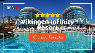 HOTEL VIKINGEN INFINITY RESORT NA RODZINNE WAKACJE W TURCJI 🇹🇷 RIWIERA TURECKA wakacje turcja [upl. by Elades572]