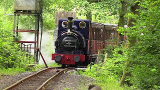 Talyllyn Railway  Original locomotives Talyllyn and Dolgoch DBLM Steam [upl. by Nylahs]