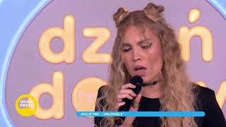 Joulie Fox  Unlovable Live in Dzień Dobry TVN [upl. by Enajiram643]