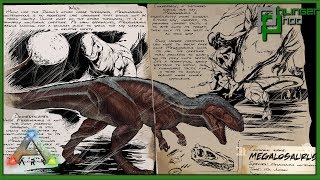 Ark Basics Megalosaurus  EVERYTHING YOU NEED TO KNOW [upl. by Alarise]