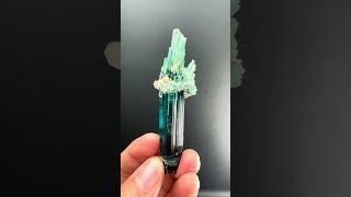 Indicolite Tourmaline from Afghanistan  Fine Art Minerals  Indicolite Tourmaline [upl. by Ynohtna]