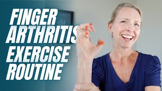 Finger Arthritis Exercises Real Time Follow Along Routine [upl. by Naginarb]