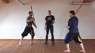 How To Fight With The Quarterstaff 1  Basic Attack [upl. by Yemerej]