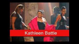 Kathleen Battle Strauss Frühlingsstimmen [upl. by Limaj]