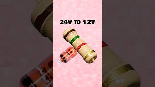 Easy Electronics 24V to 12V with a Zener Diode [upl. by Anabelle447]