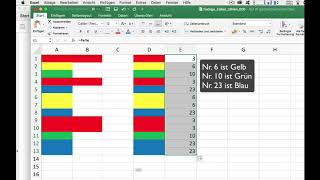 Wie zähle ich in Excel Zellen mit der gleichen Farbe zusammen [upl. by Melantha]