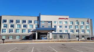 Hampton Inn Lakeville Minneapolis ROOM TOUR amp REVIEW [upl. by Arinayed429]