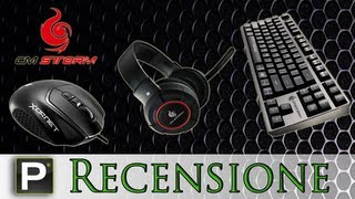 Recensione  Set gaming ECONOMICO della CMStorm Tastiera Mouse Cuffie [upl. by Meingolda]