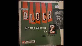 Musical Art String Quartet  Bloch String Quartet  2 [upl. by Iatnwahs]