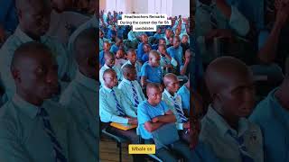 HEADTEACHERS REMARKS TO CANDIDATES DURINGCareer education honoraryuce schoolactivities teacher [upl. by Malloch]