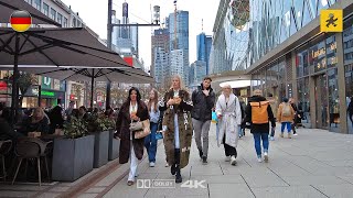 Frankfurt Germany 🇩🇪  Walking in the Frankfurt Zeil Street  Feb 2024 [upl. by Jovitta]