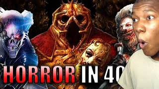 5 HORRIFYING Moments in Warhammer 40k Lore REACTION [upl. by Sanferd48]