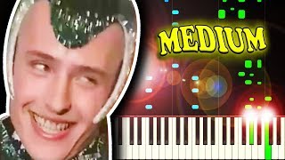 VITAS  THE 7th ELEMENT  Piano Tutorial [upl. by Lust]