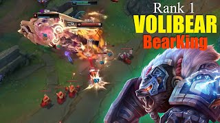 Rank 1 Volibear vs Fiora  BearKing or Xiong Wang Volibear [upl. by Esinned904]