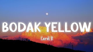 Bodak Yellow  Cardi B LyricsVietsub [upl. by Adnowal]