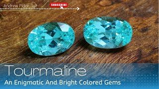 Top 10  Beautiful and Different Colors of Tourmaline [upl. by Nylknarf]