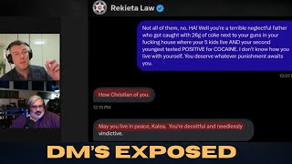 Rekieta Law DMs Exposed ft PotentiallyCriminal [upl. by Margalo117]