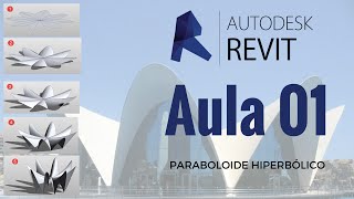 Paraboloide Hiperbólico em Revit  Felix Candela  0103 [upl. by Oam]