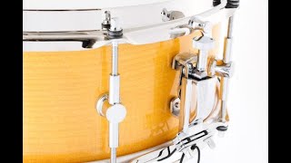 Canopus 1 Ply Maple Snare Drum Review [upl. by Mattias386]