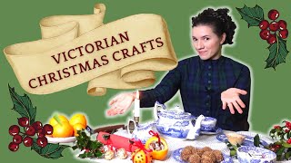 🎄 5 Nostalgic Victorian Christmas Crafts You Can Make 🎄 Taken from REAL Historical Tutorials [upl. by Nitin607]