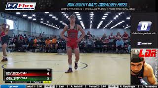 Mat 16 132 Ryan Ripplinger North Dakota 1 Vs Jose Fernandez California [upl. by Merta]