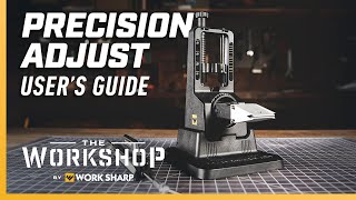 How to Use The Precision Adjust Knife Sharpener  Users Guide How to Sharpen a Knife [upl. by Mailli]